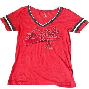 5th & Ocean Red Short Sleeve Tee